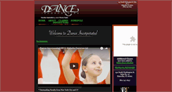 Desktop Screenshot of danceincct.com
